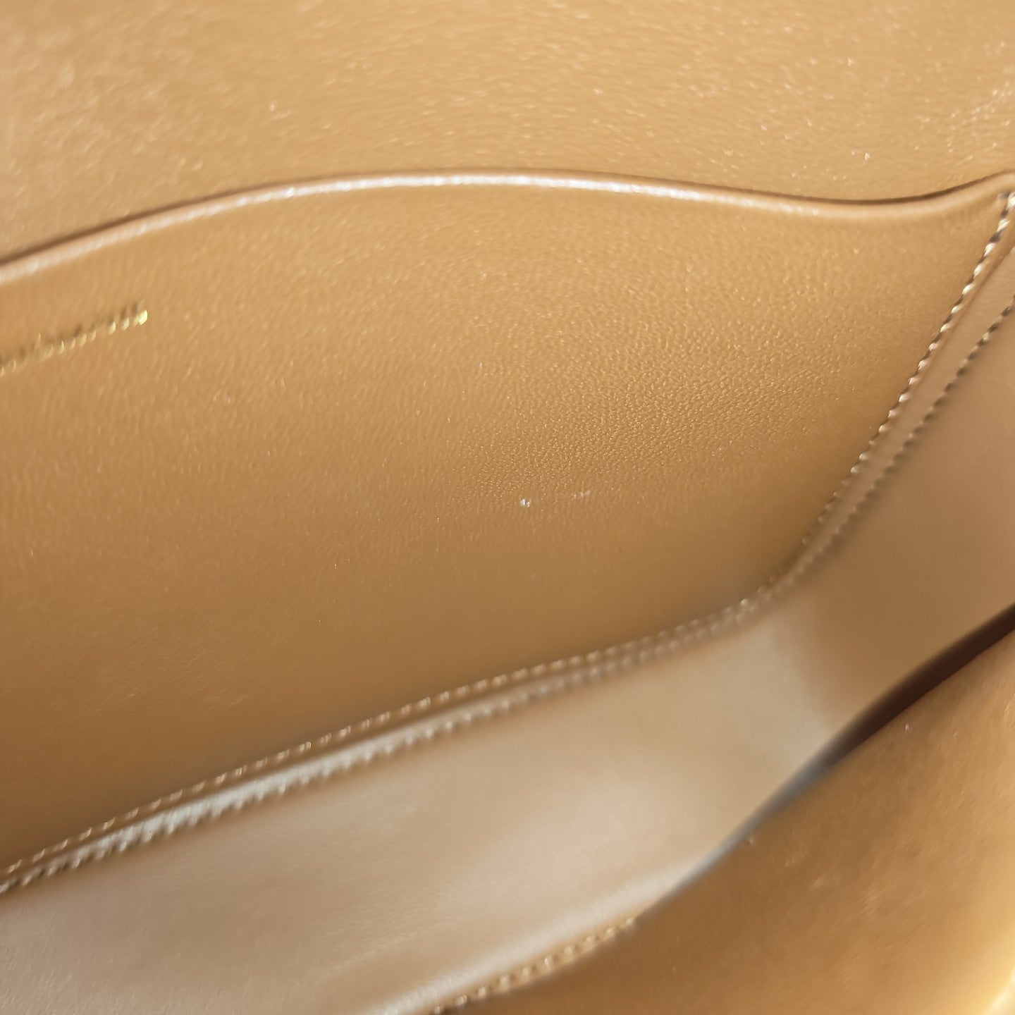 TRIOMPHE Small Coated Canvas Brown