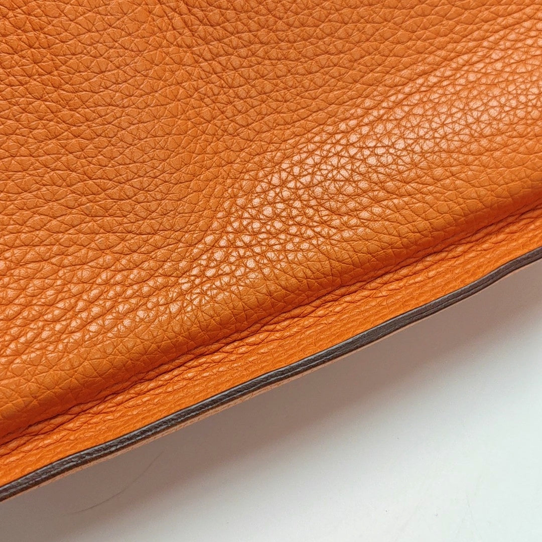 Authenticated pre-owned  Jypsiere 34 Clemence Orange - Shoulder Bag at Looply