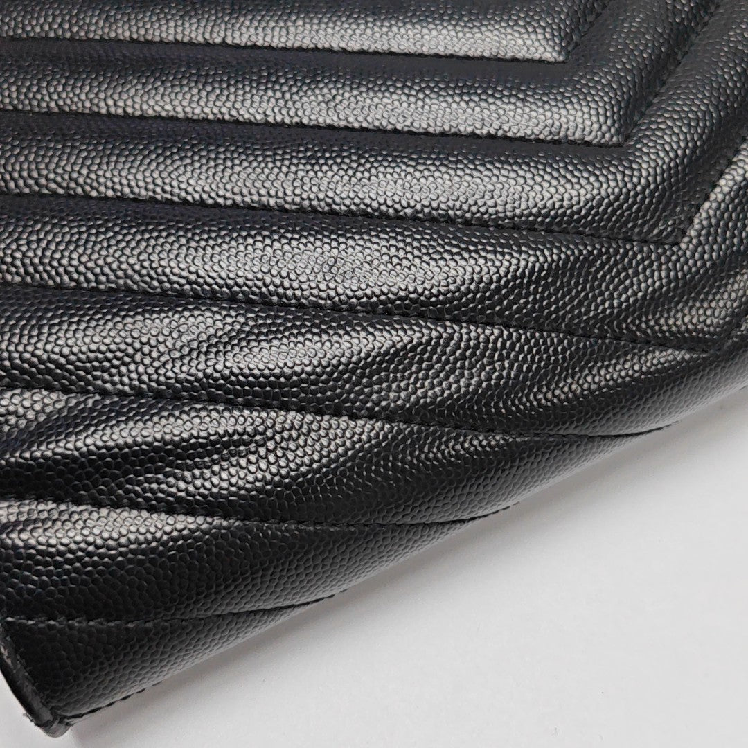 MONOGRAM Medium Quilted Calfskin Black