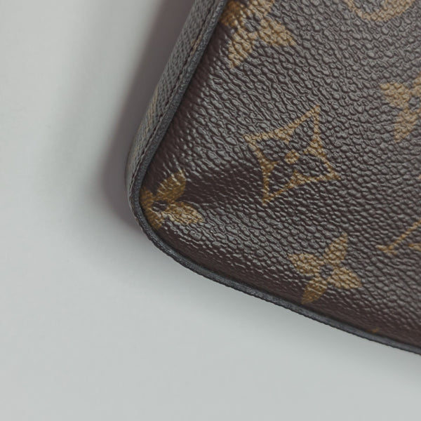 FÉLICIE Monogram Coated Canvas Brown