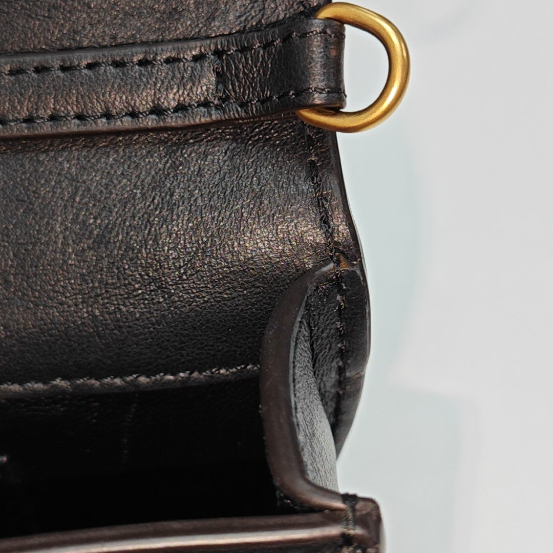 Nile Small Calfskin Black