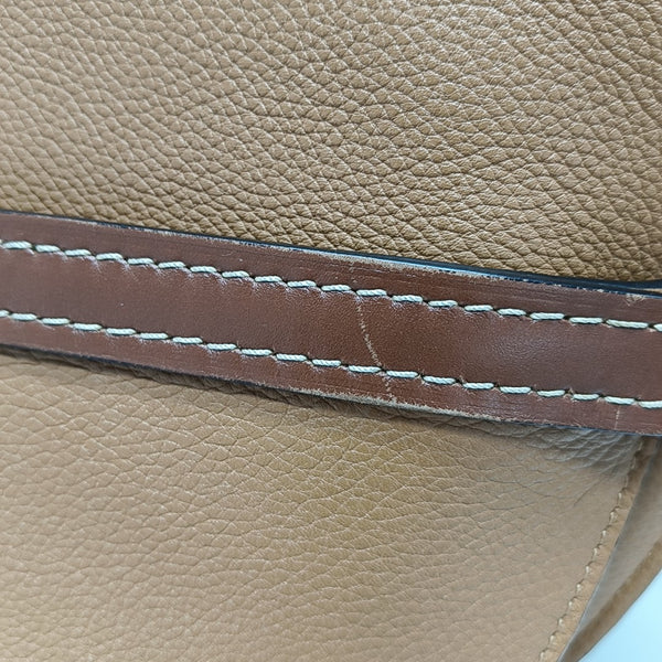 Gate Small Calfskin Brown
