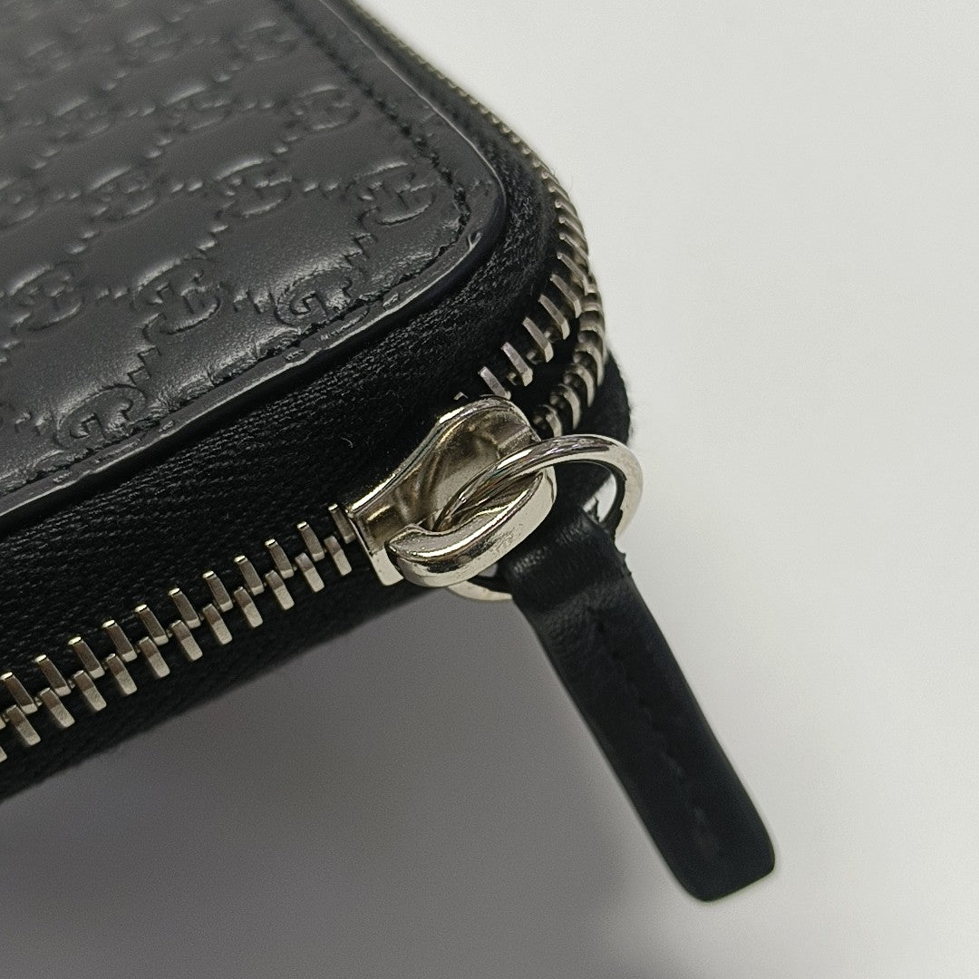 Monogram Calfskin Wallet Black