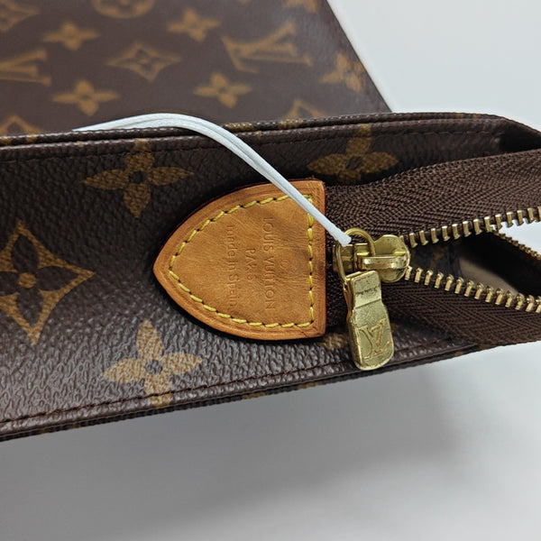 TOILET POCKET 26 Monogram Coated Canvas Brown