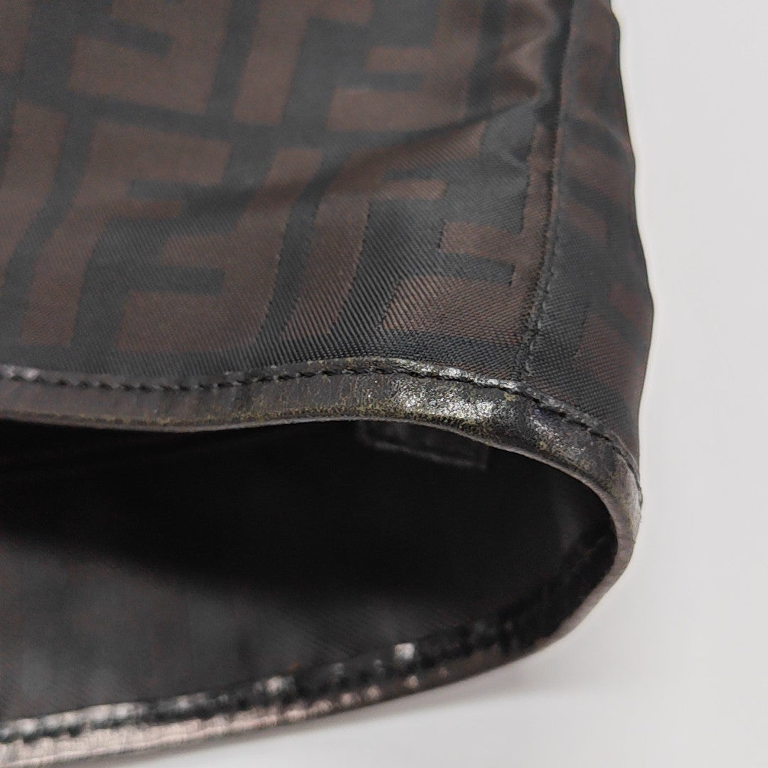 Fabric Tote Bag Brown