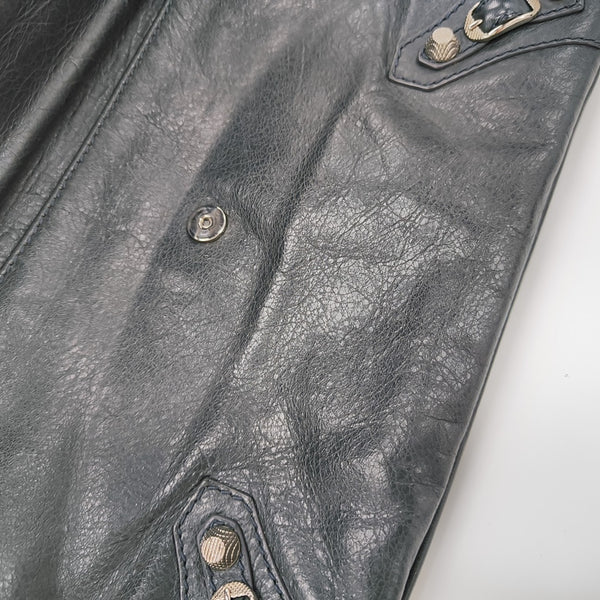 Classic City Small Lambskin Gray
