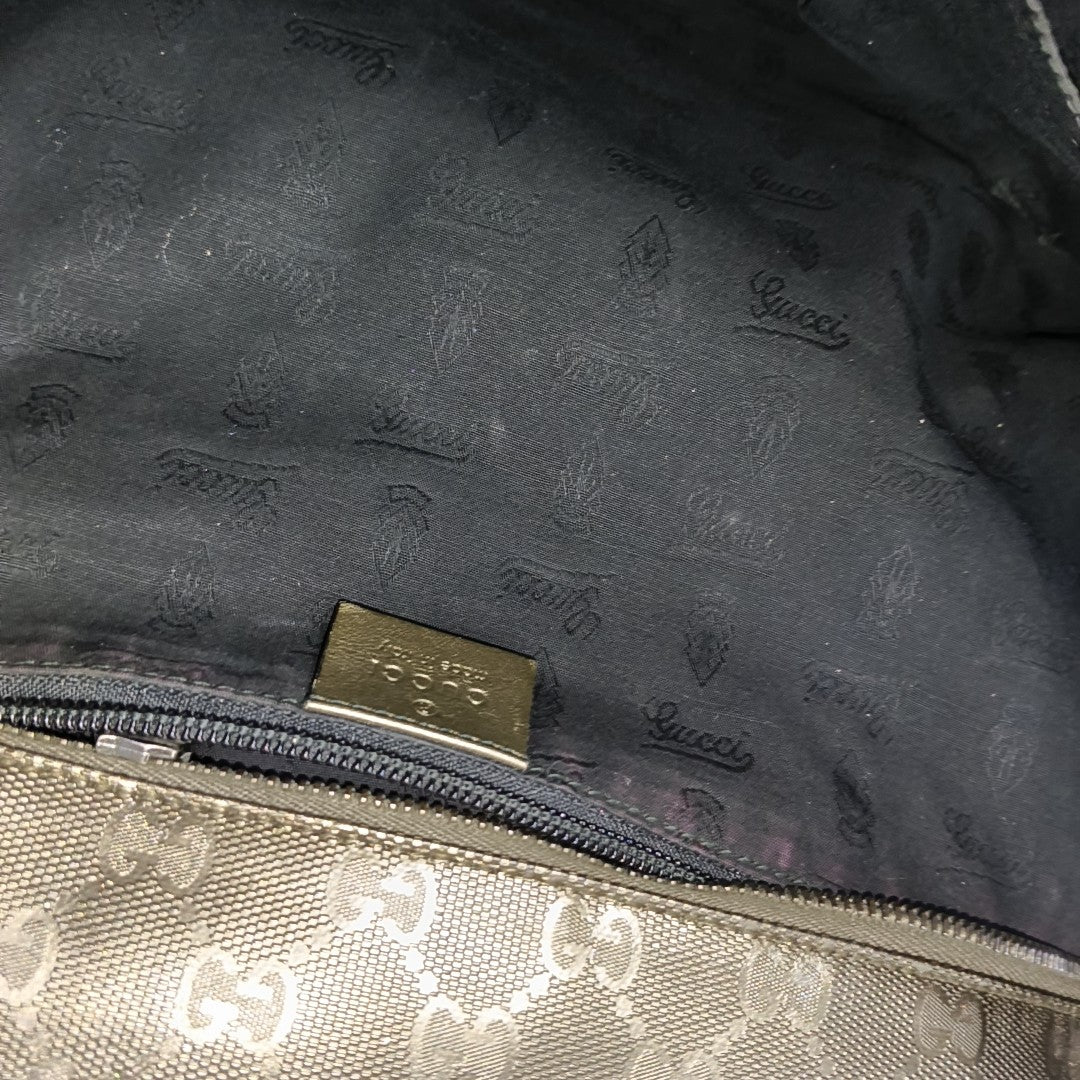 GG Imprime Monogram Coated Canvas Beige