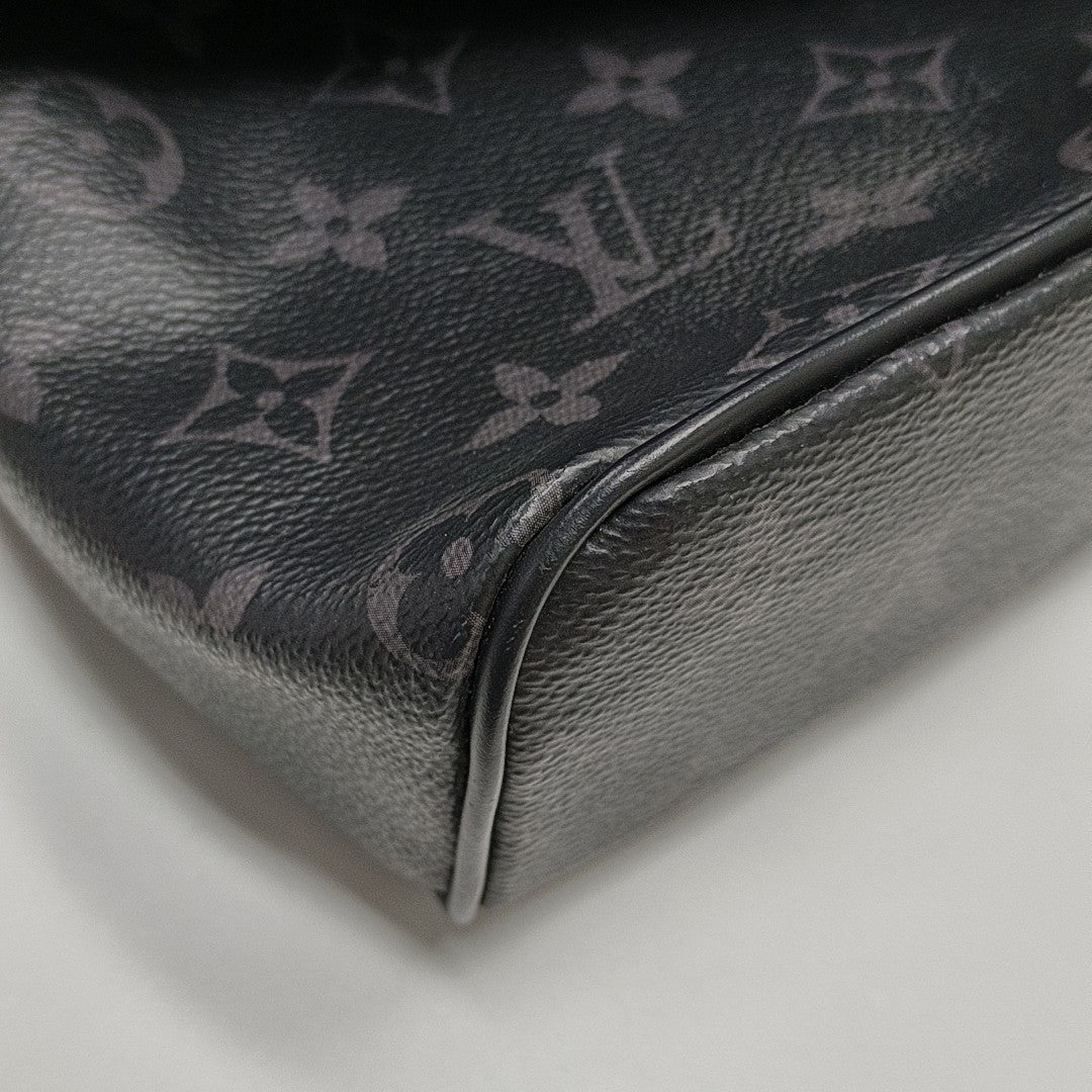 DISTRICT PM Monogram Coated Canvas Gray