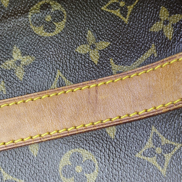 SAC SOUPLE 55 Monogram Coated Canvas Brown