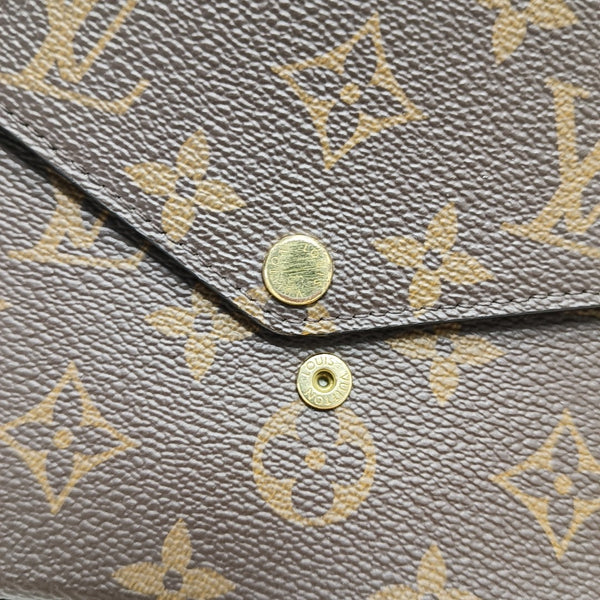FÉLICIE Monogram Coated Canvas Brown