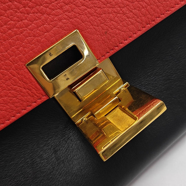 TRAPEZE Small Calfskin Multicolor