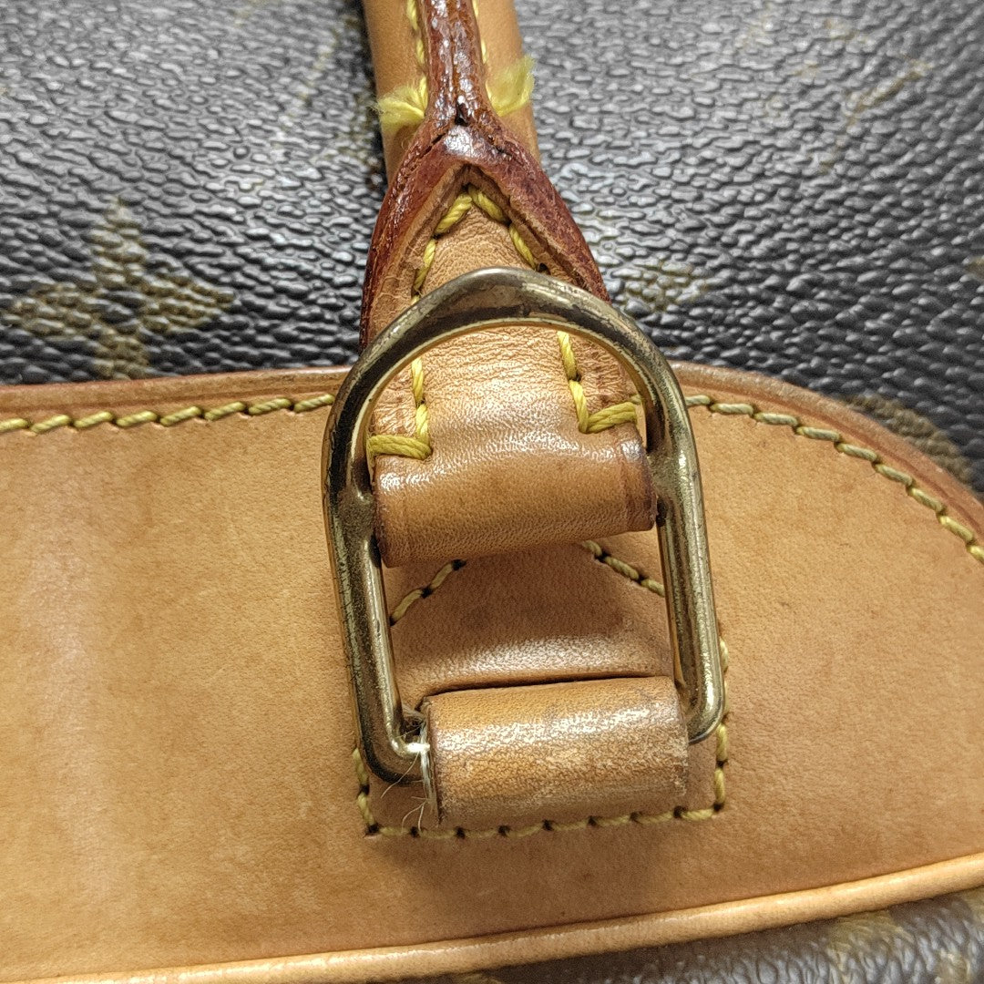 DEAUVILLE Monogram Coated Canvas Brown