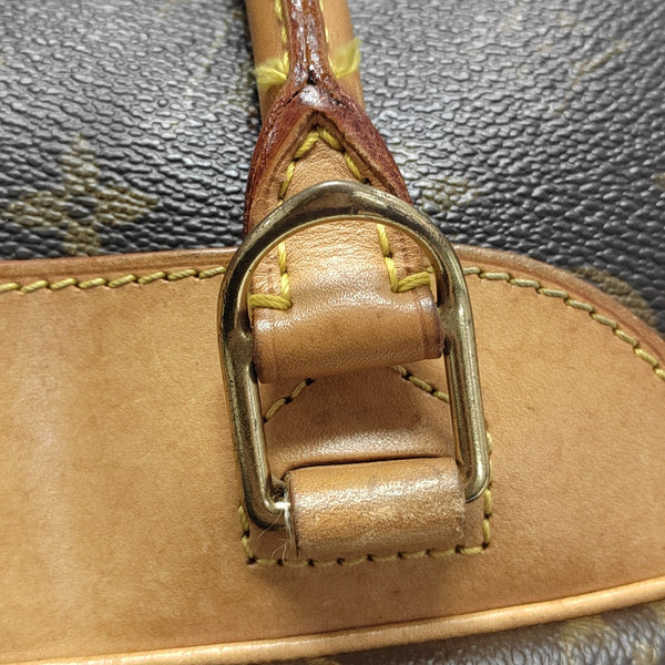 DEAUVILLE Monogram Coated Canvas Brown