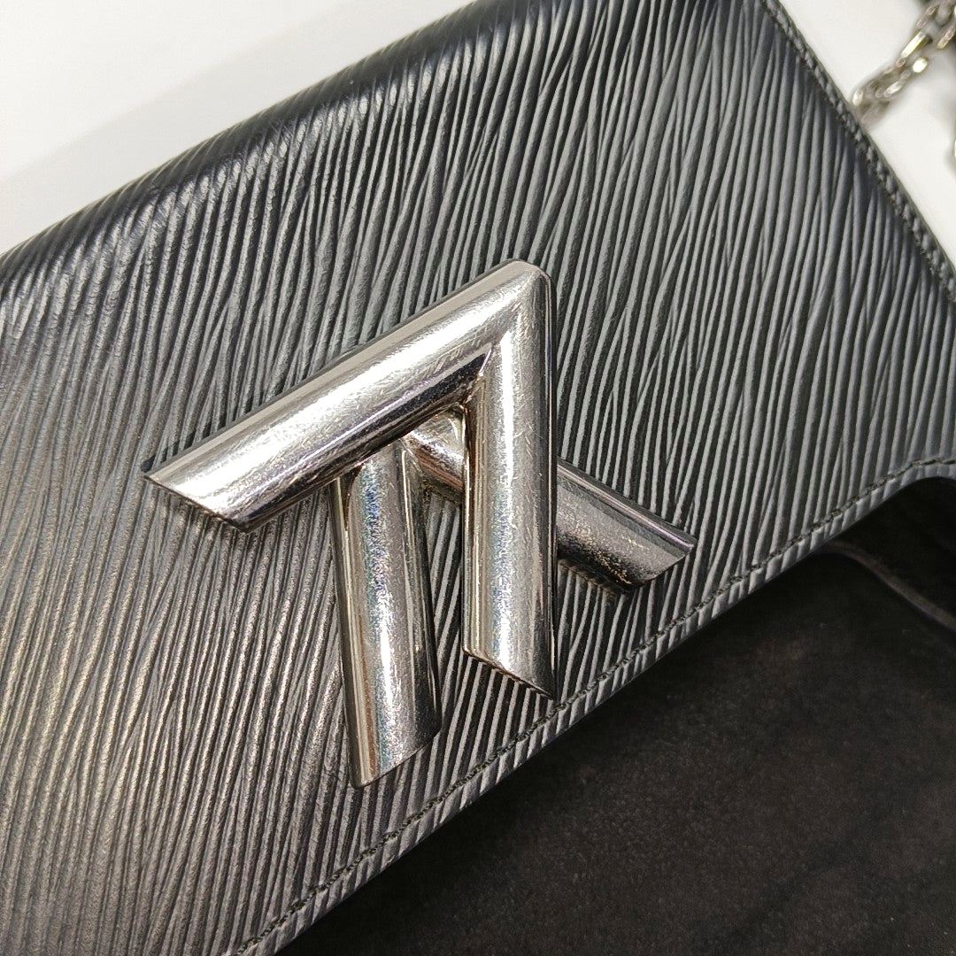Authenticated pre-owned  TWIST PM Epi Black - Shoulder Bag at Looply
