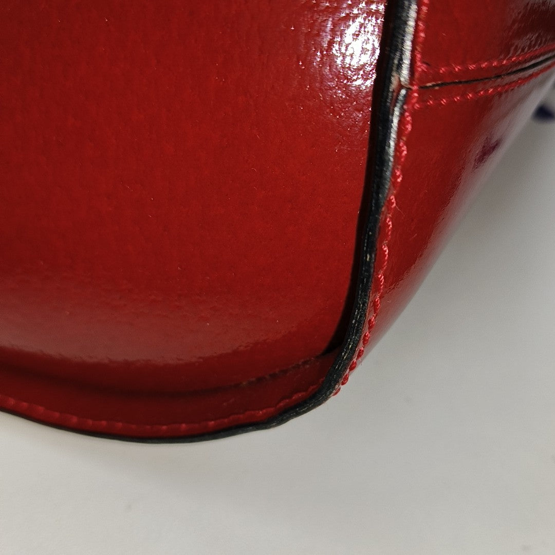 Calfskin Bucket Bag Red