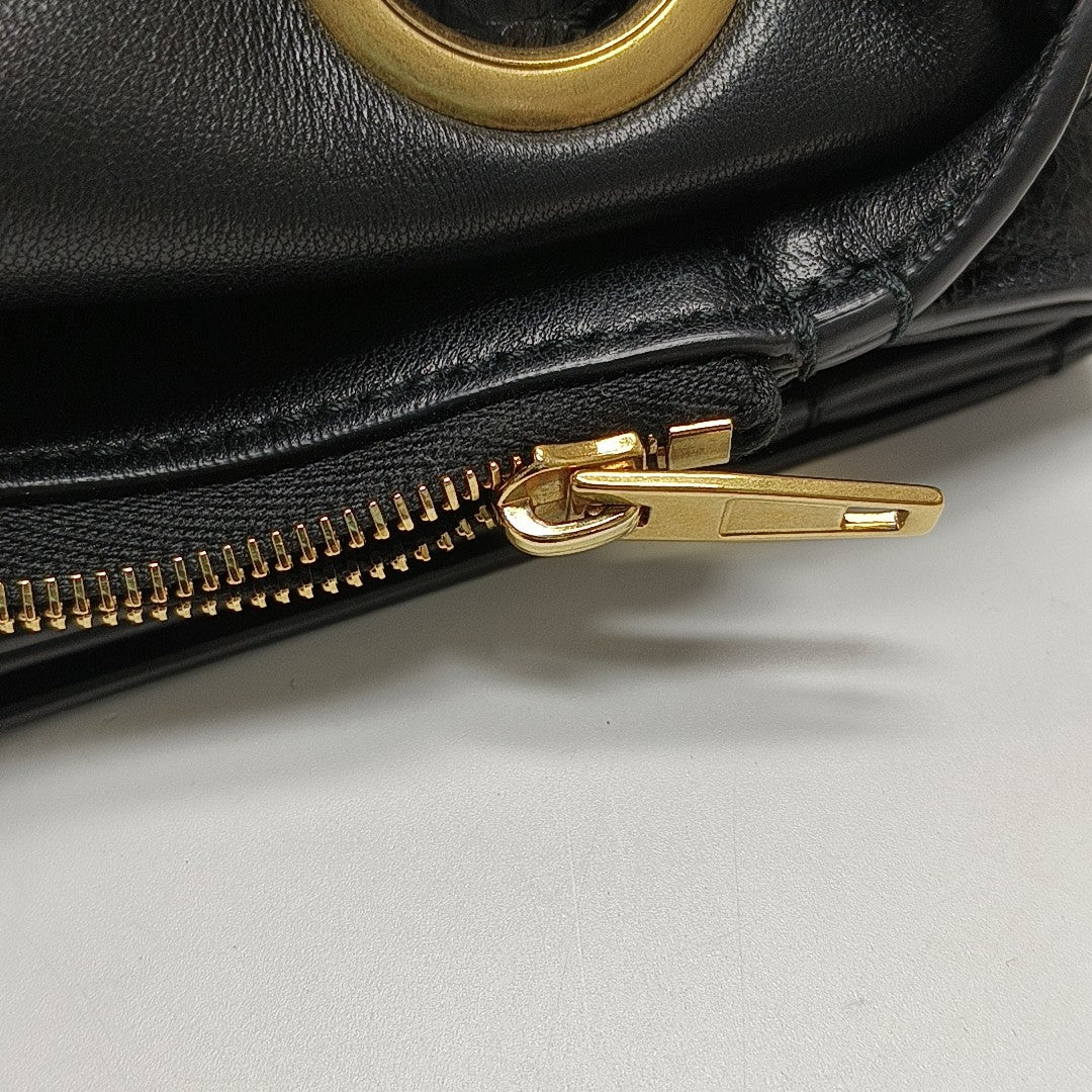 Crush Large Calfskin Black