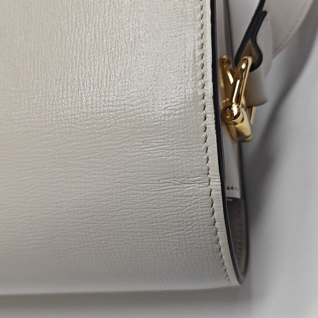 Horsebit 1955 Small Calfskin White