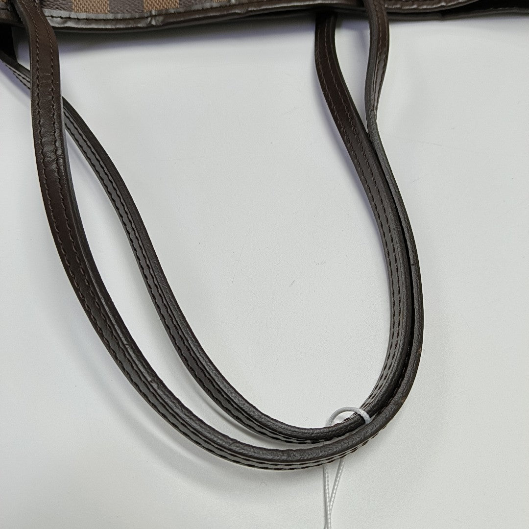 NEVERFULL MM Damier Ebene Coated Canvas Brown