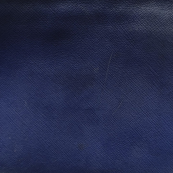 Leather Clutch Blue