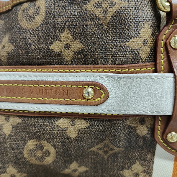 Monogram Coated Canvas Brown