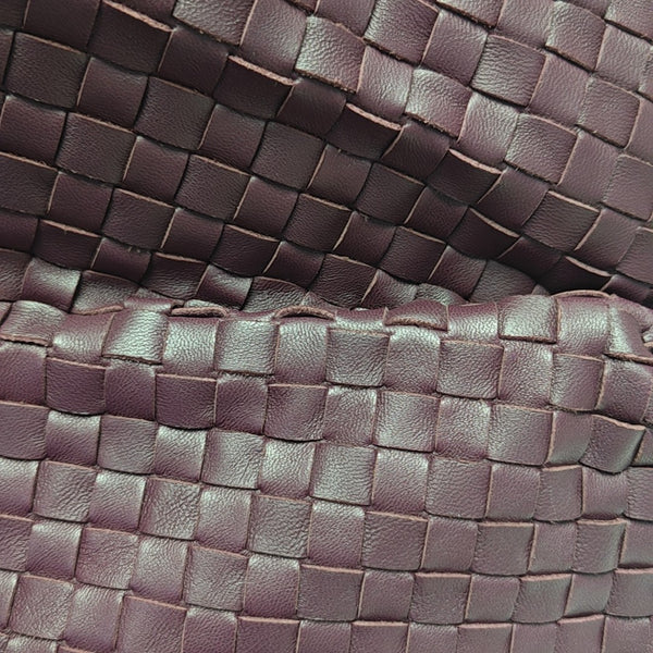 Calfskin Shoulder Bag Purple