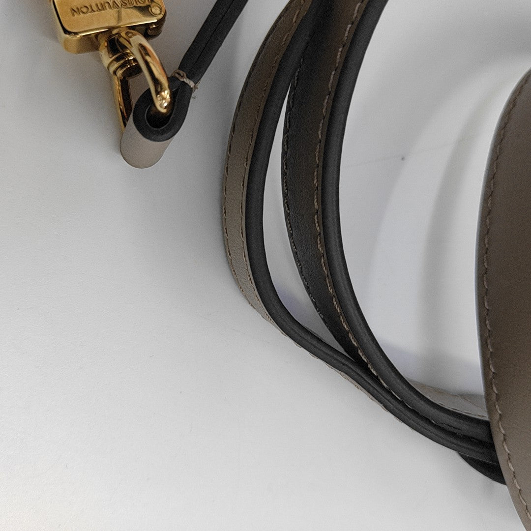 SPEEDY 25 Monogram Calfskin Beige