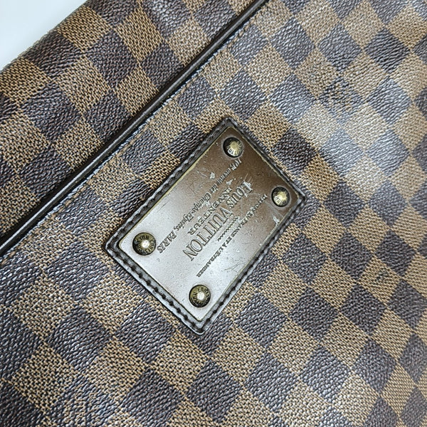 BROOKLYN Damier Ebene Coated Canvas Brown