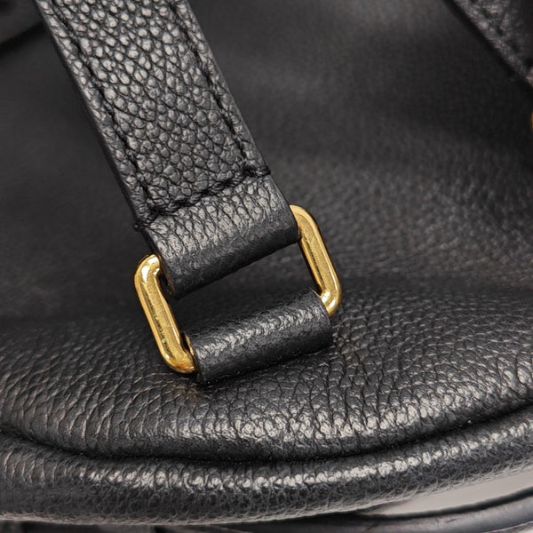 SORBONNE Monogram Calfskin Black