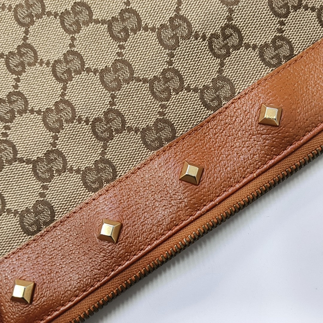 Miss GG Monogram Fabric Brown