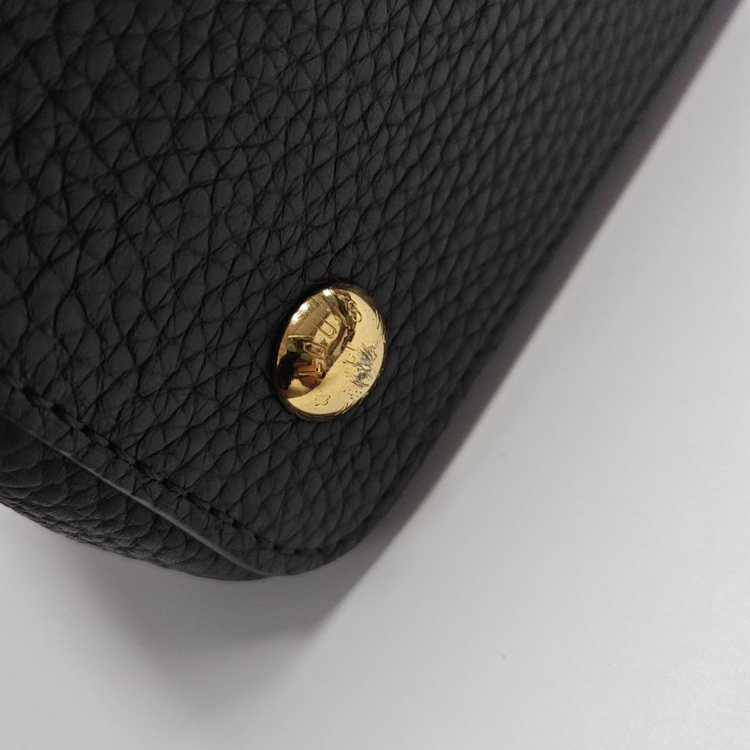 CAPUCINES Calfskin Black