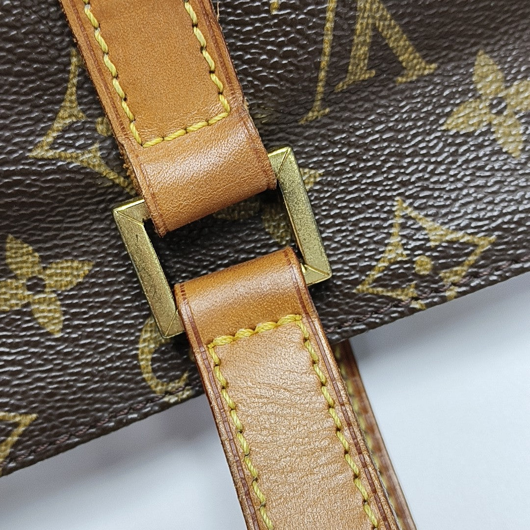 PIANO PM Monogram Coated Canvas Brown