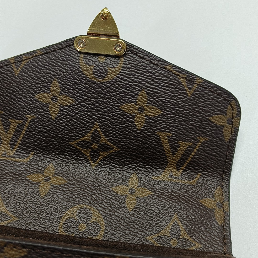 MÉTIS Micro Monogram Coated Canvas Brown
