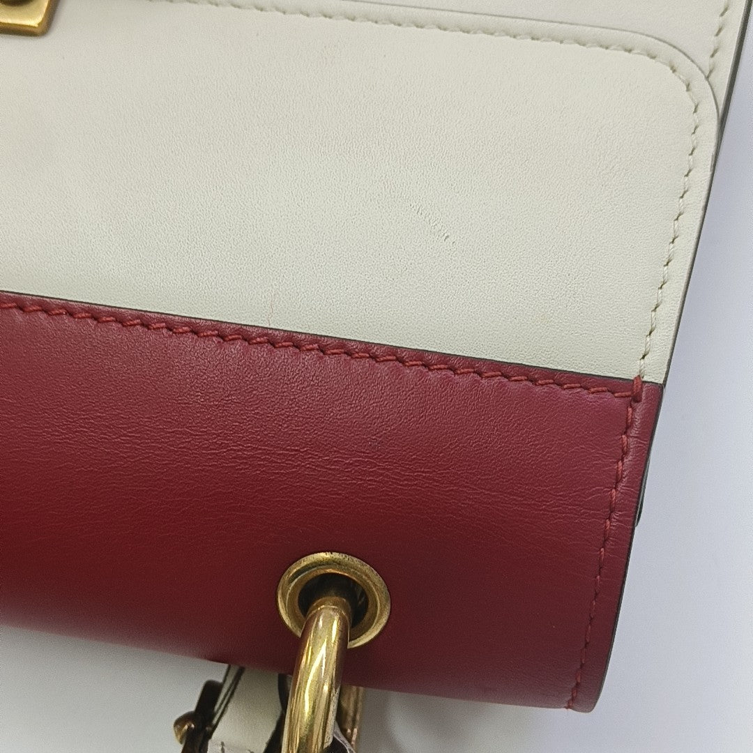 Queen Margaret Small Calfskin Multicolor