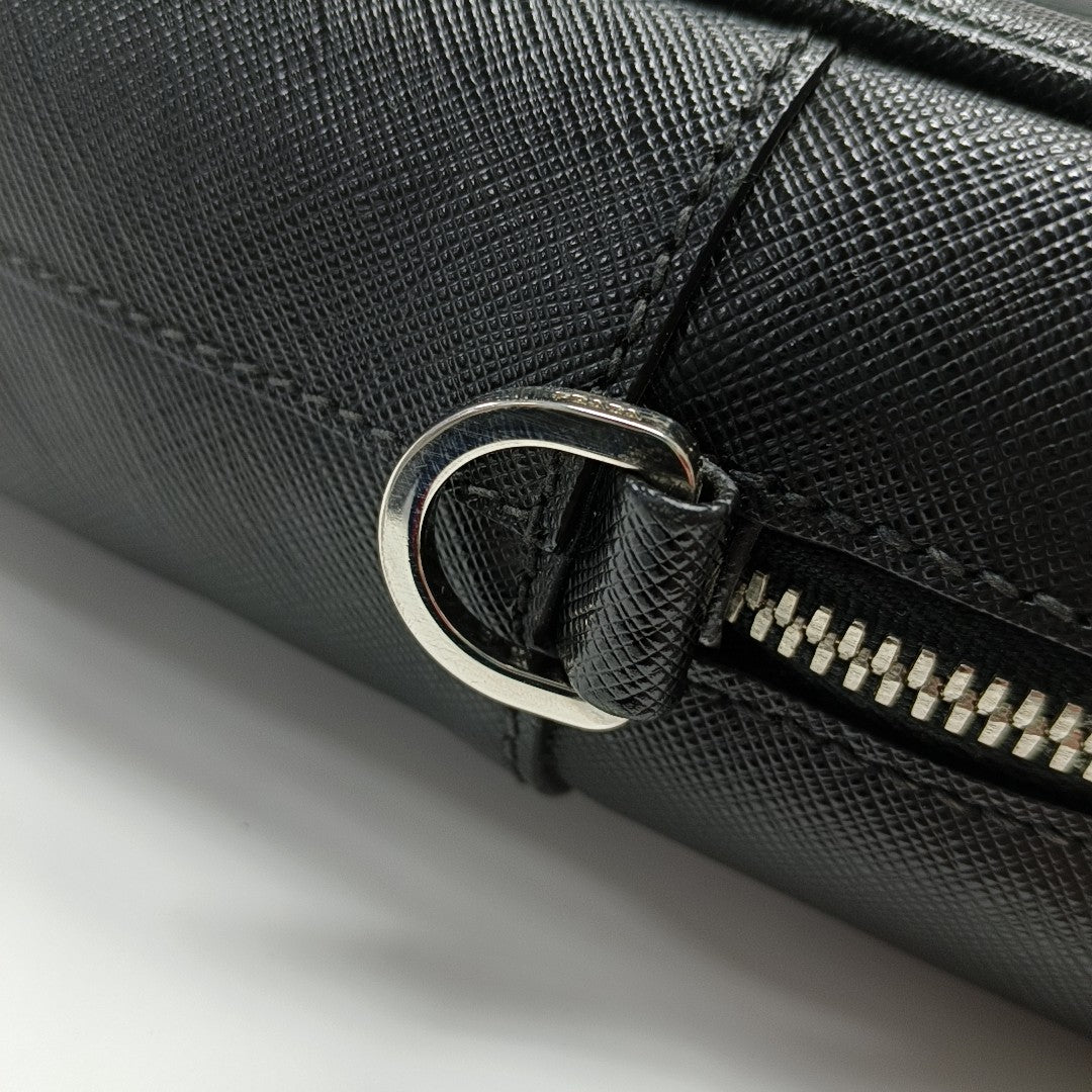 Suitcase Calfskin Black
