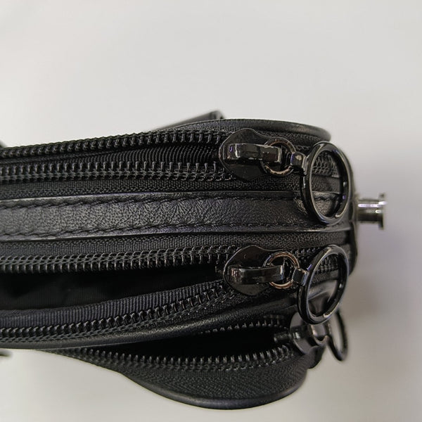 Lambskin Shoulder Bag Black