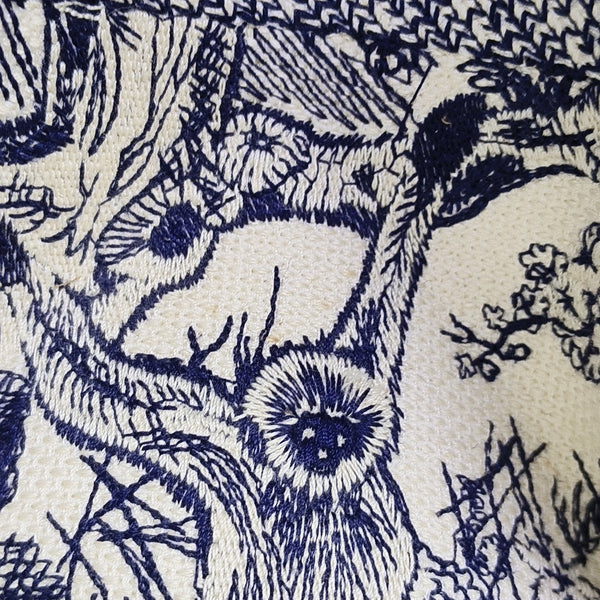 Authenticated pre-owned  Book Tote Medium Canvas Blue - Tote Bag at Looply
