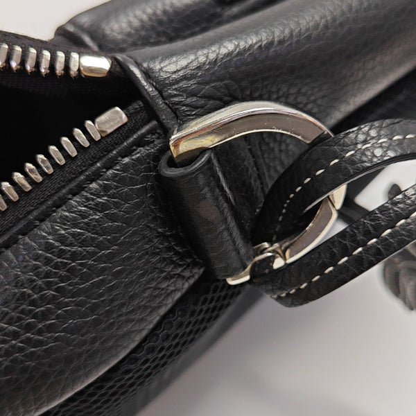 Calfskin Crossbody Bag Black