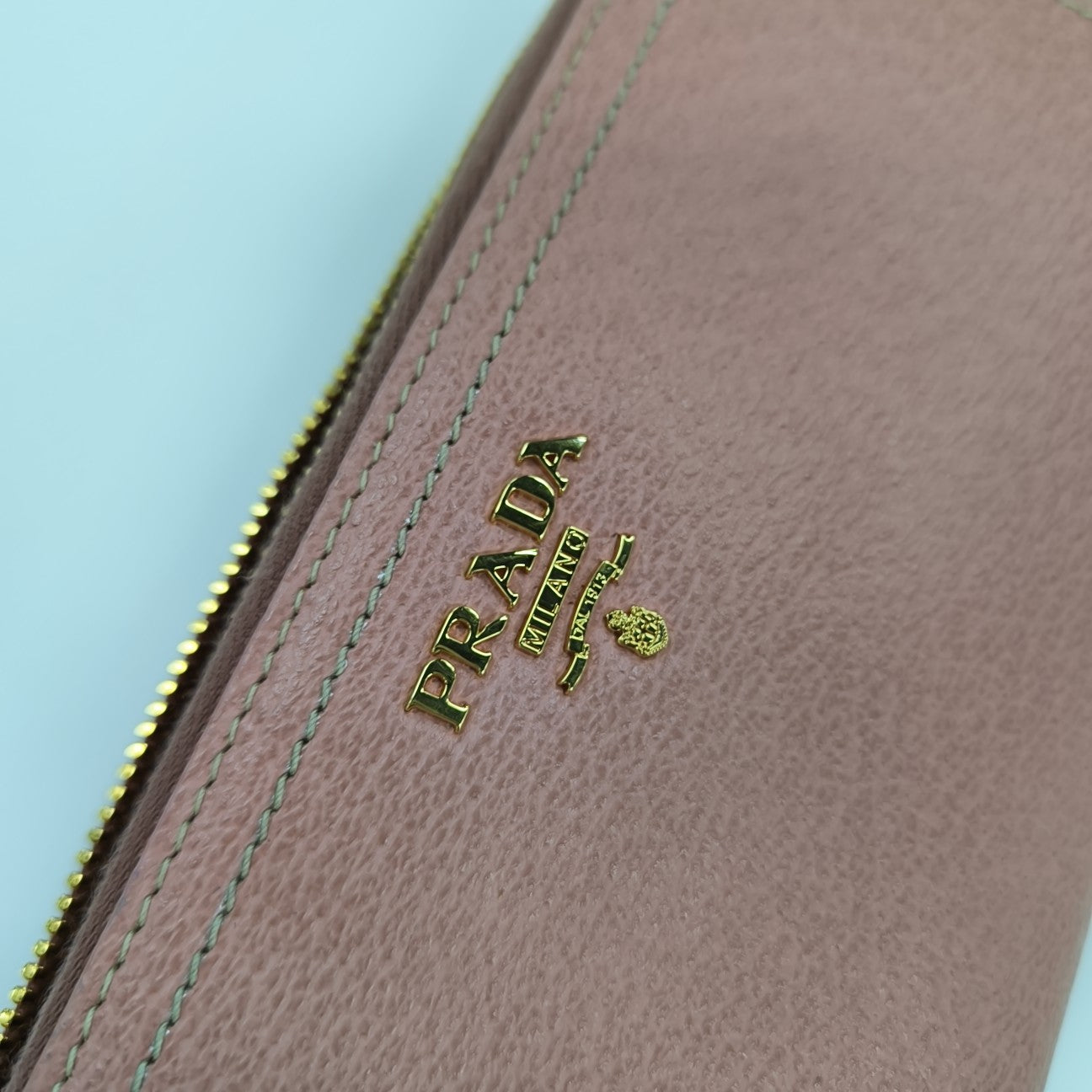 Zippy Wallet Calfskin Pink Wallet