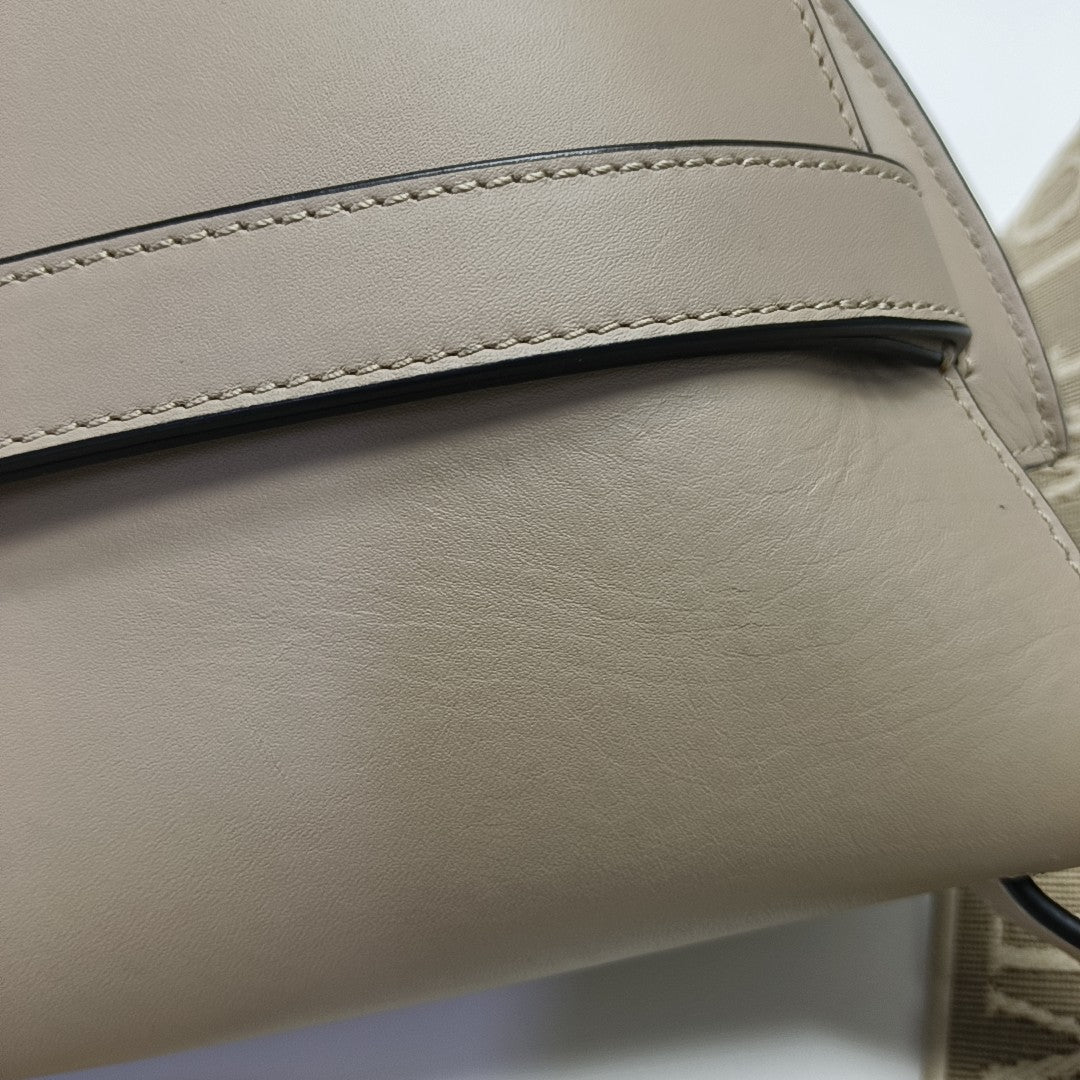 Gate Small Calfskin Beige