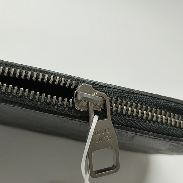 ATOLL Damier Graphite Calfskin Black