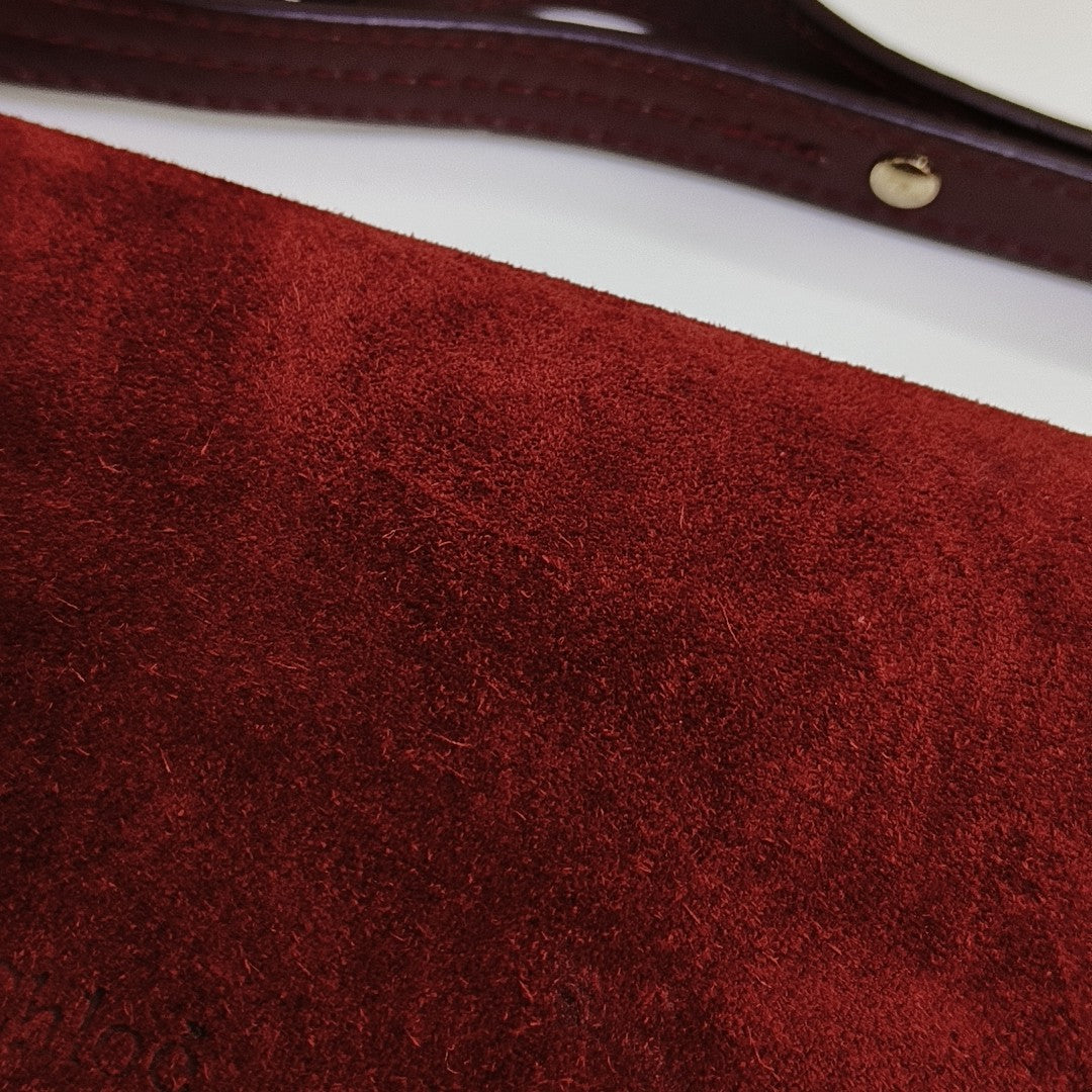 Faye Small Calfskin Red