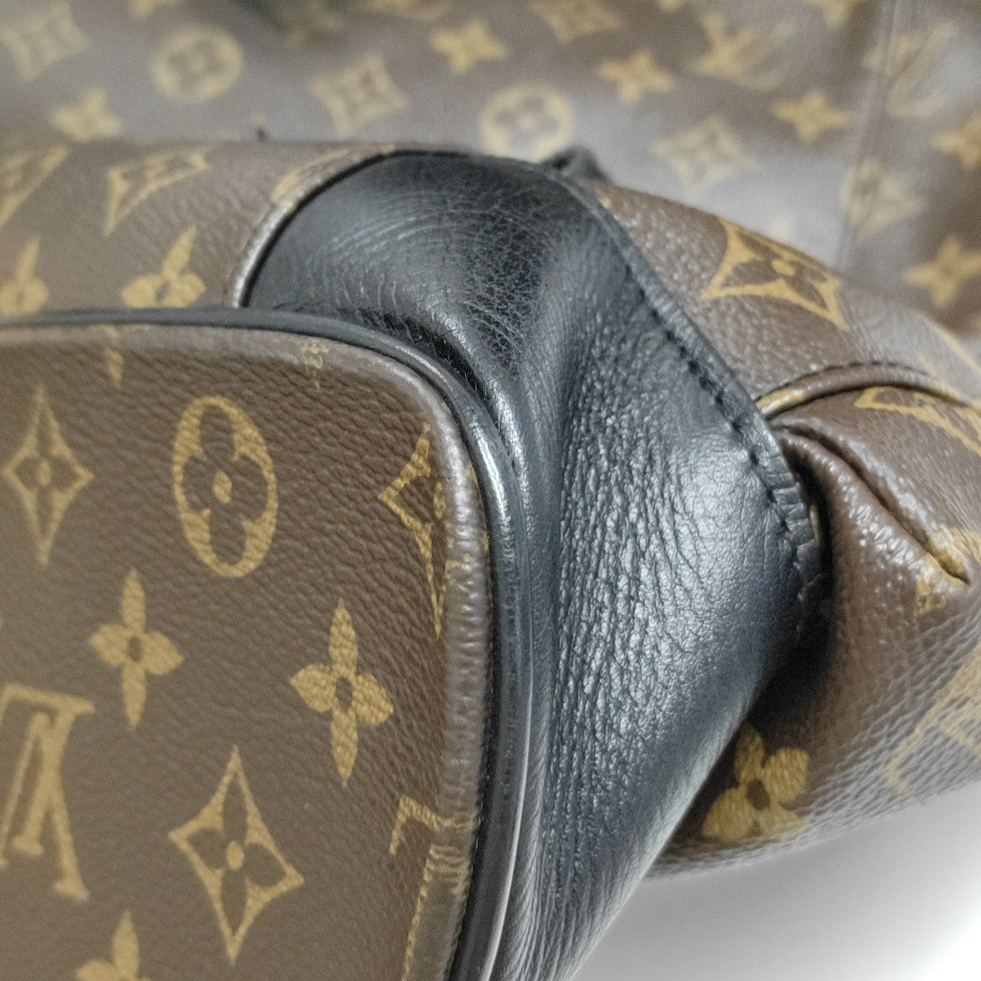CHRISTOPHER MM Monogram Coated Canvas Brown