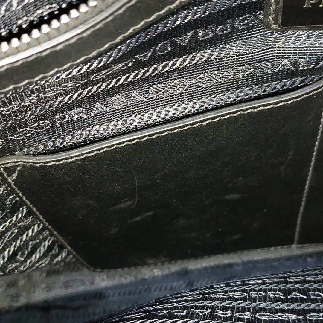 Calfskin Shoulder Bag Black