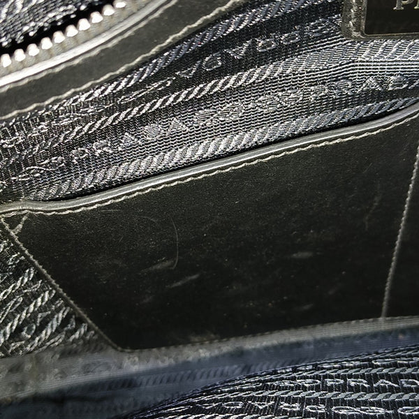 Calfskin Shoulder Bag Black
