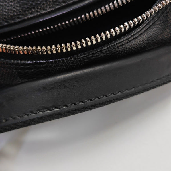 MICHAEL Damier Graphite Coated Canvas Gray
