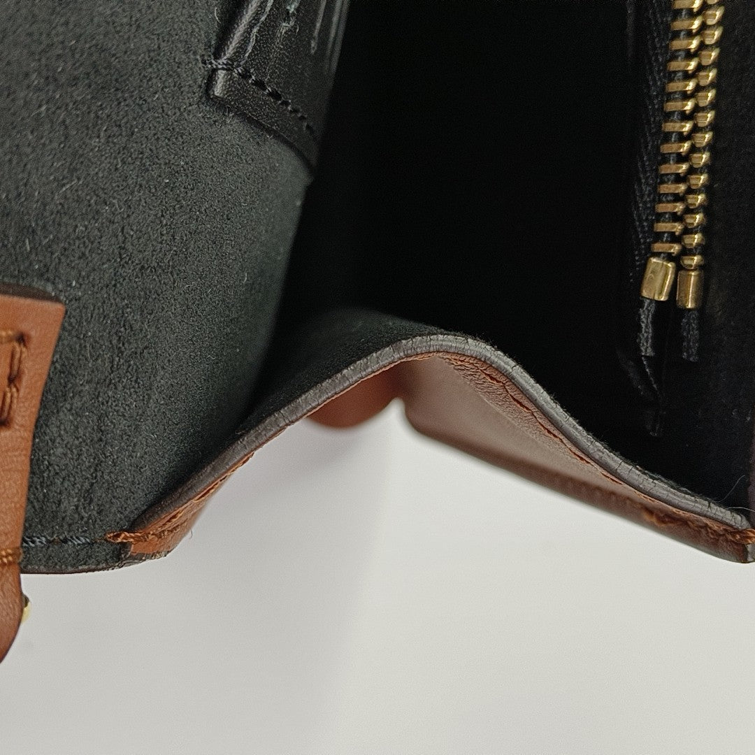 DAUPHINE WOC Monogram Coated Canvas Brown