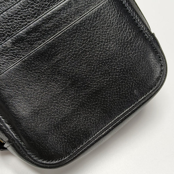 Calfskin Crossbody Bag Black