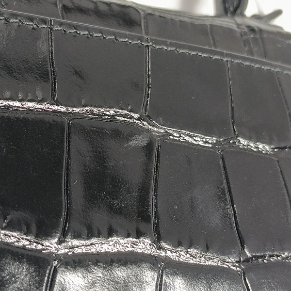 Hourglass Mini Calfskin Black