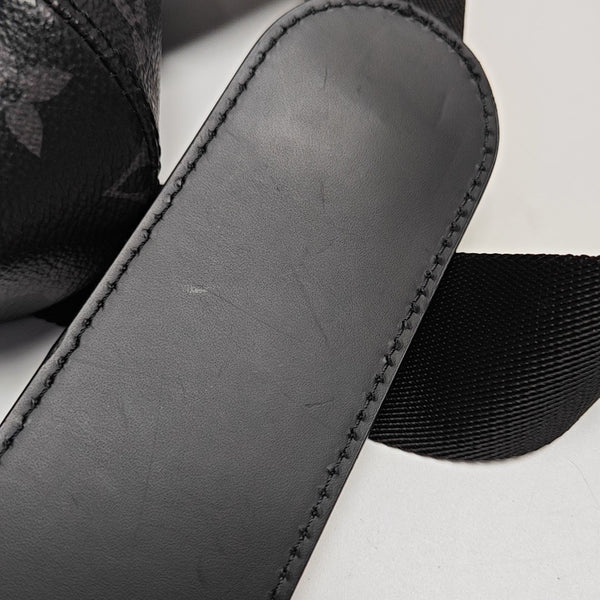 VOYAGER PM Monogram Coated Canvas Black