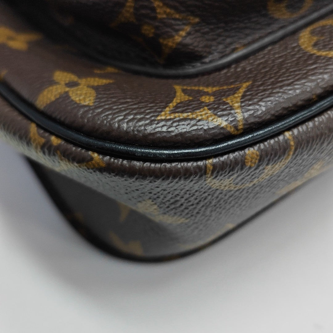 PASSY Monogram Coated Canvas Brown